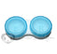 3-Pack Transparent Lens Cases (Blue)