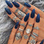 Boho Midi Rings Set#2