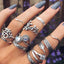 Boho Midi Rings Set#3