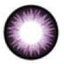 Circle lens design detail, Geo Bella Violet.