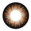 Geo Bella Brown BS204 circle lens design detail.