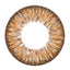 i-Codi Colors of the Wind No.11 Milky Orange circle lenses.