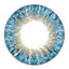 Circle lens design detail of Geolica Euro Lady Aqua Blue 14.2mm.