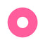 CrazyLab Vivid Pink neon circle contact lenses ship fast from the USA