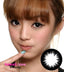 Geo black circle lenses CK105