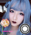 GEO Olive (Ash Wing) Grey OL-105 circle lenses, fast shipping from the USA