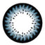 Geo WTB22 Xtra Blue circle lens design detail.