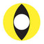 Crazy Yellow Cat cosplay / Halloween cosmetic contact lenses ship fast from the USA and come with a free lens case.