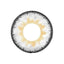 Achieve a believable color change with Sweety Natural 3 Tone Grey soft colored circle contact lenses. The tri-color pattern on these lovely gray lenses blend seamlessly with your eyes while making them pop with the dark outer circle limbal ring, offering a look of subtle enlargement. Our Natural 3 Tone Grey circle lenses ship from the USA.