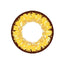 Make your eyes shine bright with Queen Gold circle lenses-- an ideal choice for bigger eyes and brilliant color. These vibrant golden yellow big eye cosmetic circle lenses are a favorite of cosplayers and those looking to stand out and be unique. Queen Gold colored circle contacts by Sweety ship fast and *free from the USA and come with a free contact lens case.