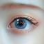Crazy Lab by Urban Layer Candy Pop Blue colored contacts, offering cute big eye circle lenses for kawaii anime cosplay. Achieve bright blue fairy-like eyes with fast free shipping across the USA.