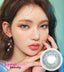 If magical, ethereal eyes are what suits your fancy, look no further with our new Tropical Gray circle lenses, multi-tone contacts feature iridescent-like unicorn rainbow color with a main tone of grey that is worthy of an otherworldly faerie. Each pair of our stunning Tropical Gray circle lenses by Urban Layer ships fast from the USA.