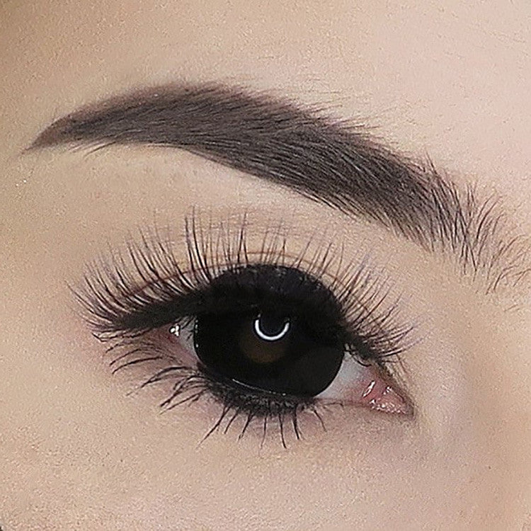 CrazyLab mini sclera Black out circle lenses in 17 mm diameter (USA stock)
