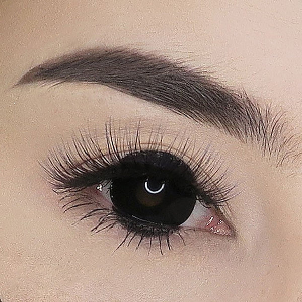 CrazyLab mini sclera Black out circle lenses in 17 mm diameter (USA stock)