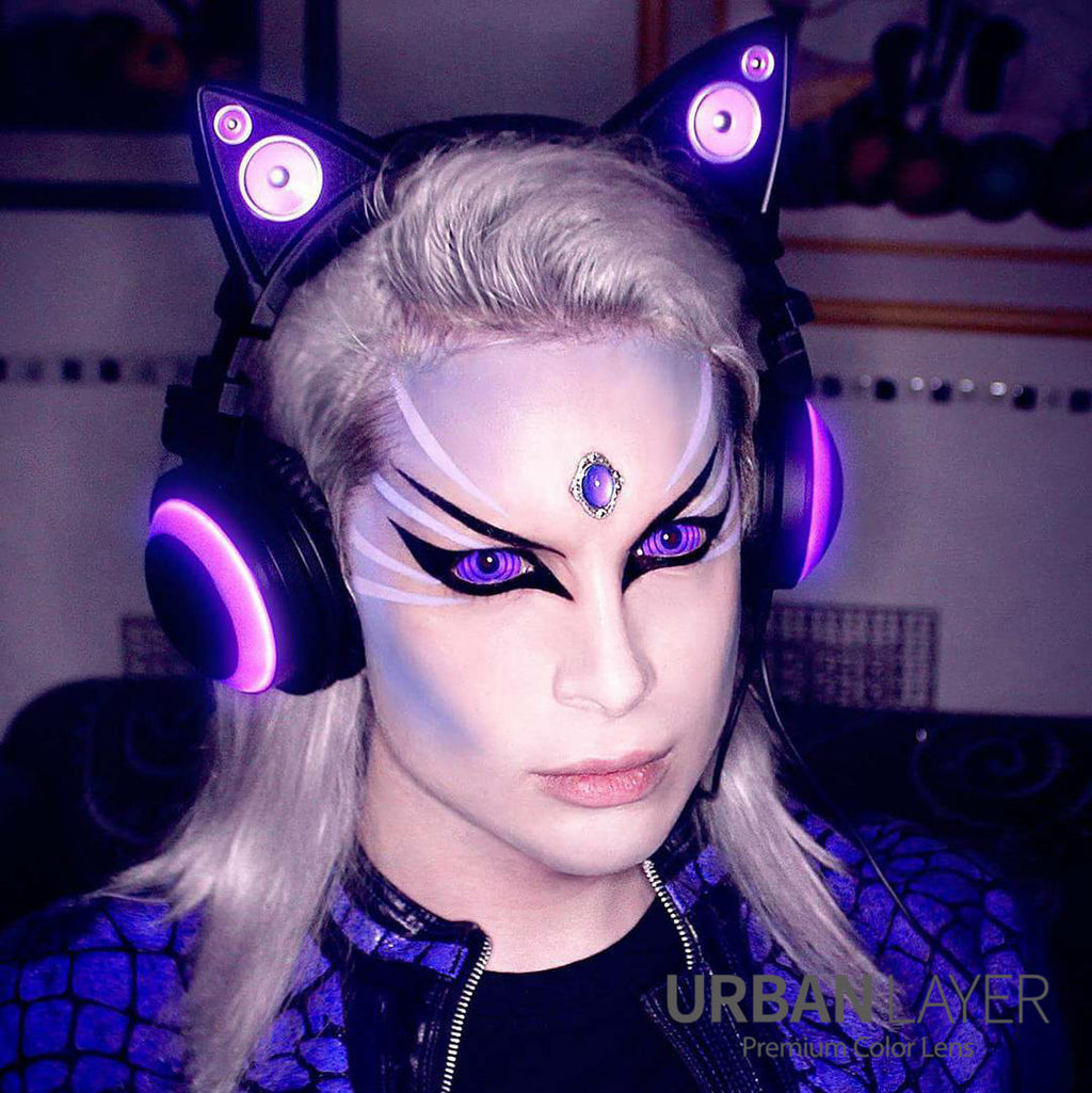 22mm Sclera Violet Colossus Lenses