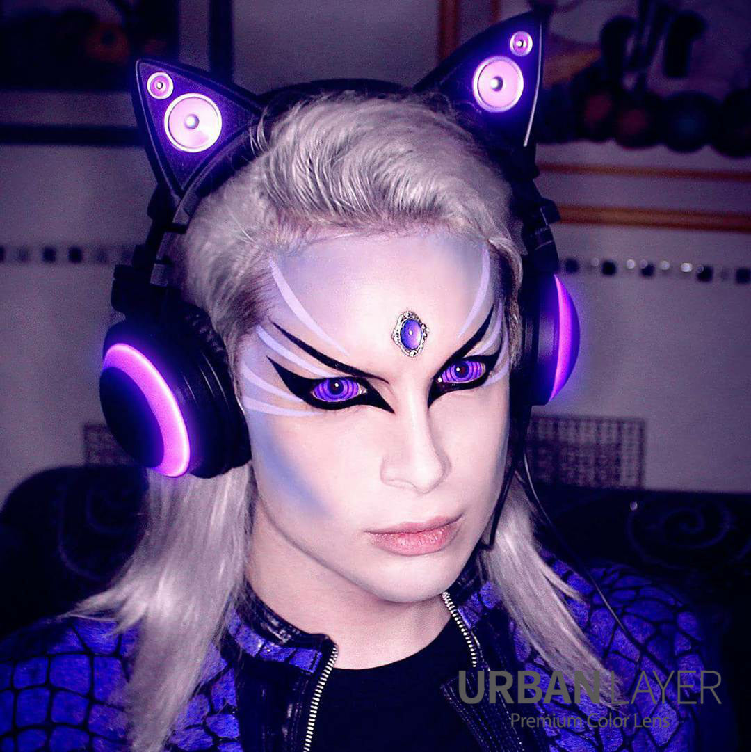 22mm Sclera Violet Colossus Lenses