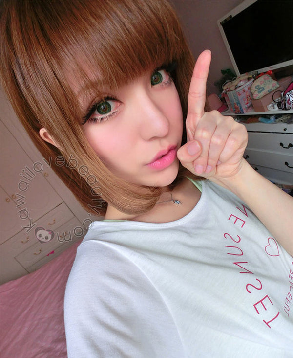 3-Tone Impressions Ever Green Circle Lenses