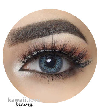 3 Tones Brilliant Blue Circle Lenses