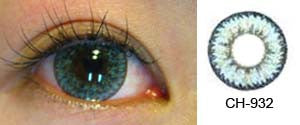 Nudy Aqua Blue CH-932 Circle Lenses