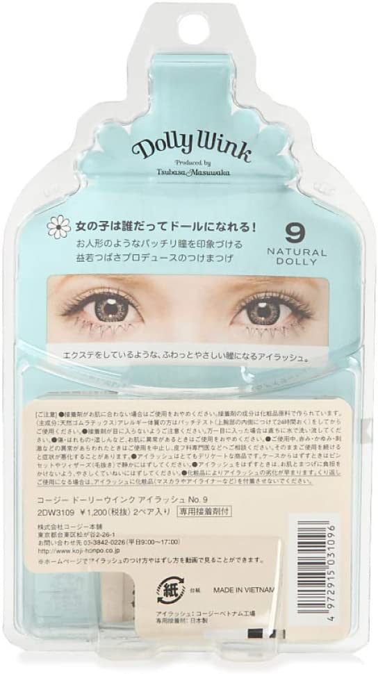 Dolly Wink False Eyelashes #9 Natural Dolly