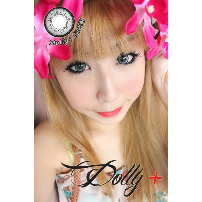 Pretty doll eyes with Dolly+ Grey circle lenses.