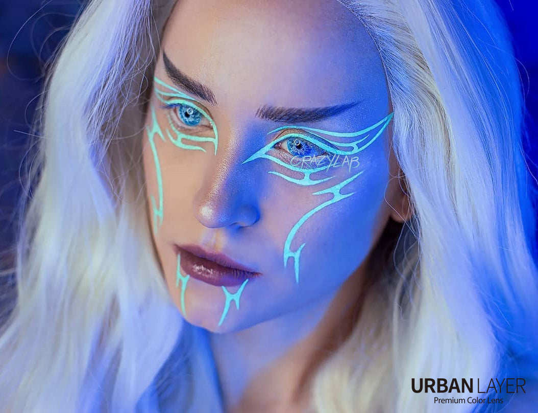 White Walker UV Circle Lenses | Yearly