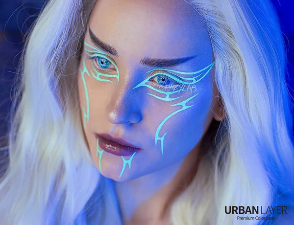 White Walker UV Circle Lenses | Yearly
