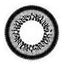 Circle lens detail, Geo Magic Color Ash Wing Grey.