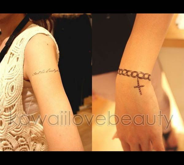 MURUA Japan Original Temporary Tattoo Set
