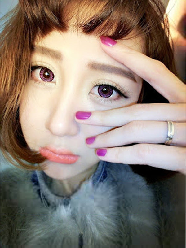 Colors of the Wind Alice Purple Circle Lenses
