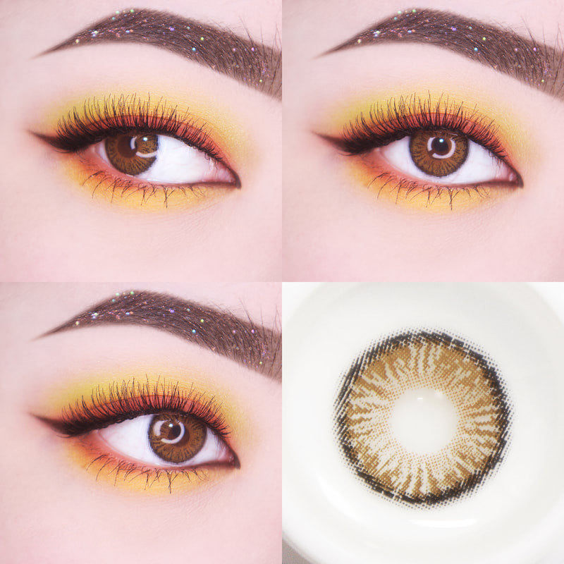 Almaty Brown Colored Lenses | 1 Year Secondary image