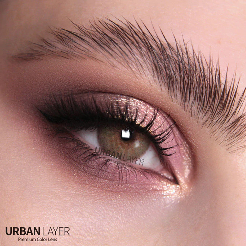 Angeles N Brown Colored Lenses | 1 Year
