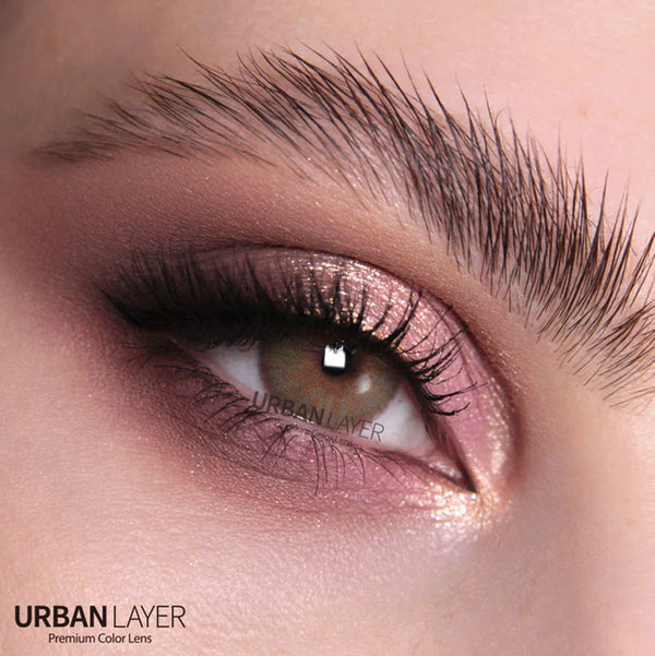 Angeles N Brown Colored Lenses | 1 Year