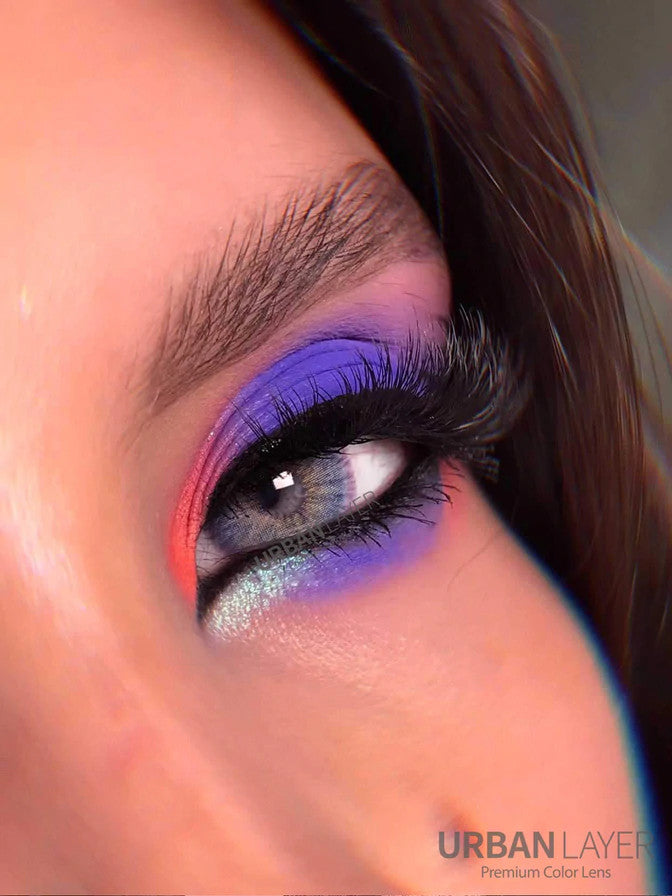 Angeles N Violet Colored Lenses | 1 Year