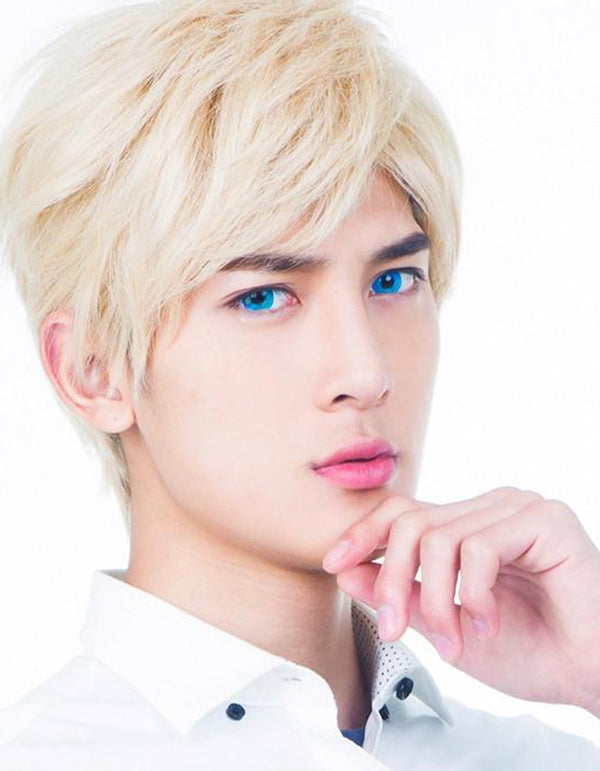 Anime Blue Circle Lenses | 1 Year