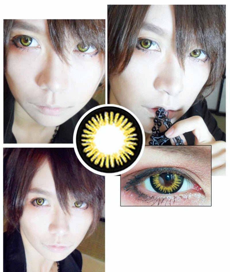 Bambi Yellow Circle Lenses