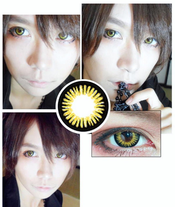 Bambi Yellow Circle Lenses