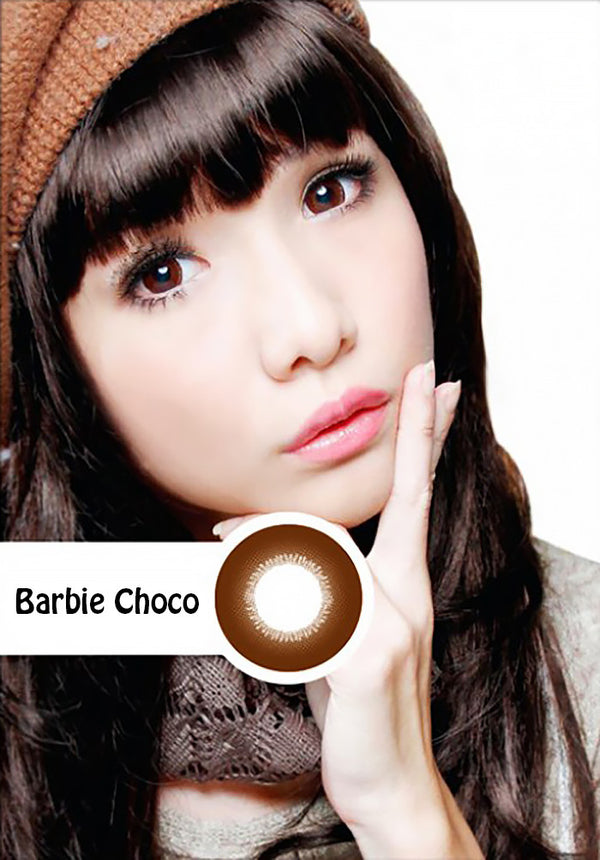 Barbie Choco deep brown circle lenses (USA stock)