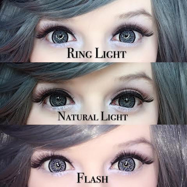 Barbie Nudy Grey Circle Lenses