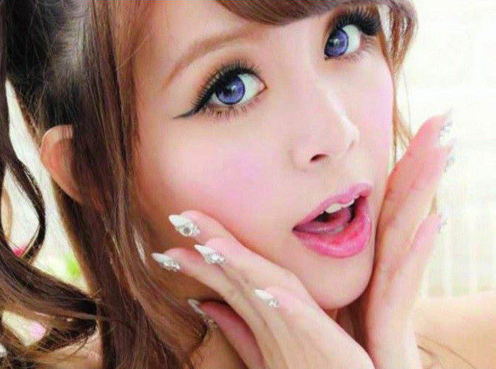 Barbie Nudy Violet Circle Lenses Main image