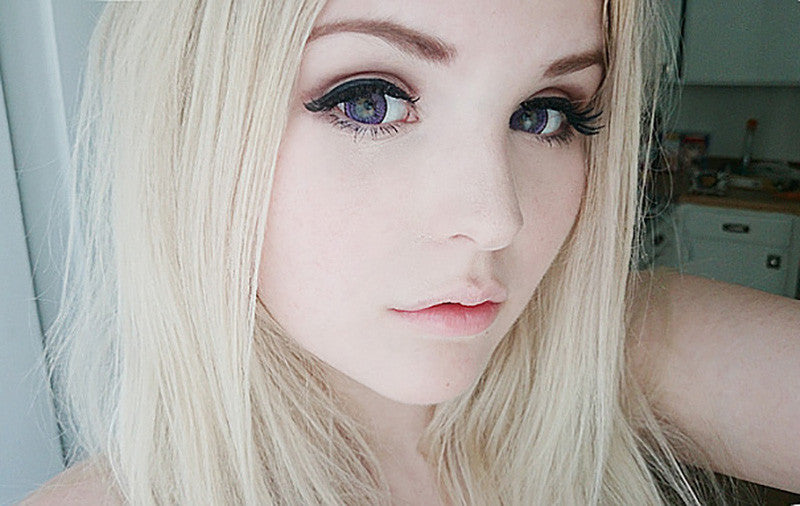 Barbie Nudy Violet Circle Lenses