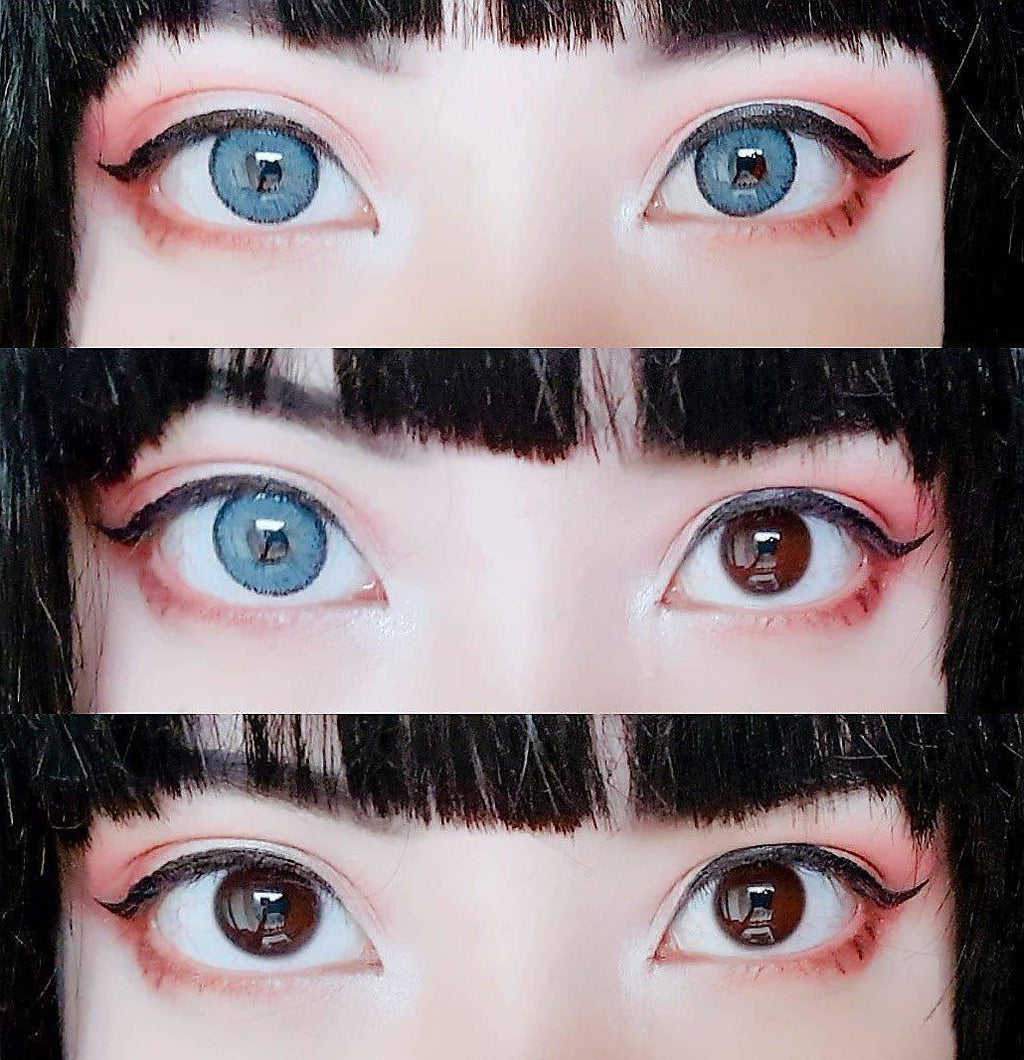Cloud R Blue circle lenses by Urban Layer (USA fast shipping)