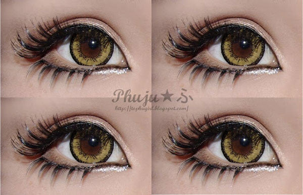 Circle lenses in Dolly+ Brown