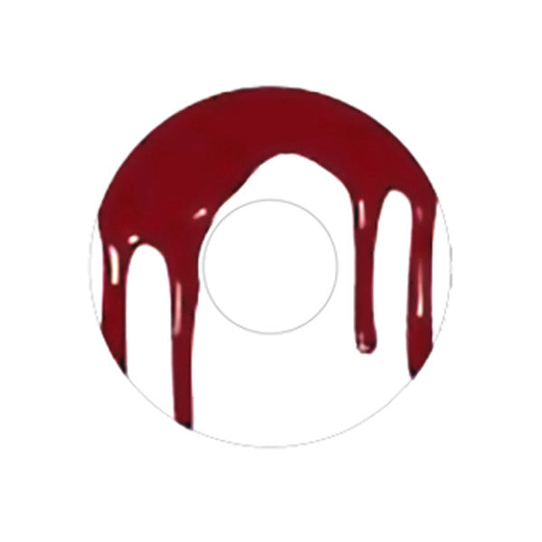 Get ready to shock and horrify with our Bleeding Eye effect contact lenses, the ultimate addition to your Halloween costume for spine-chilling scares. These lenses are not for the faint of heart. Crafted with advanced silicone hydrogel technology, they ensure maximum comfort while you give everyone the creeps. The prism ballasted design prevents rotation, so you'll maintain the sinister, unsettling "bleeding eye" effect all night long. Whether you're going for a zombie, vampire, or any horrifying character 