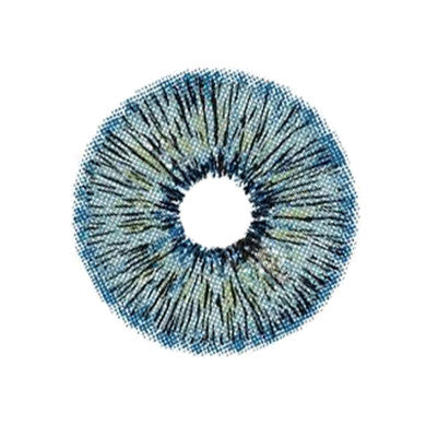 Blue Rain Circle Lenses | Yearly Lens