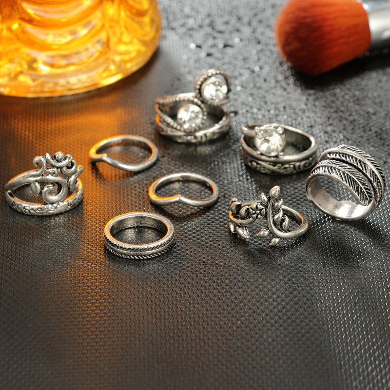 Boho Midi Rings Set#3 Secondary image