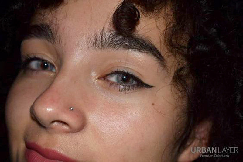 Broadway Gray Circle Lenses | 1 Year