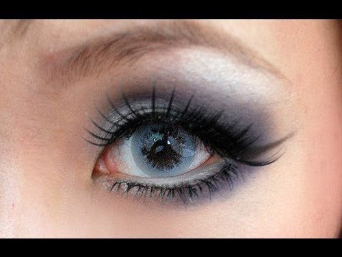 Bubble Grey on dark eyes.