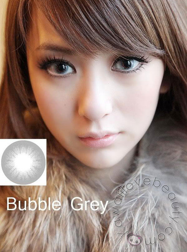Barbie Bubble Grey circle lenses / colored contacts.