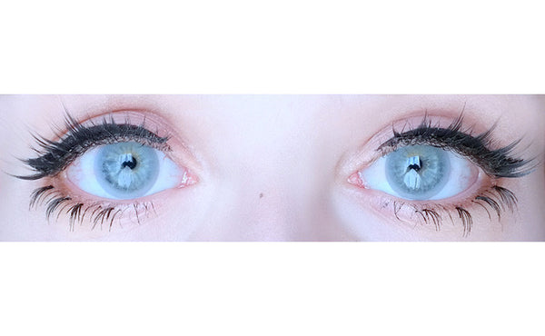 Bubble Grey on light eyes.